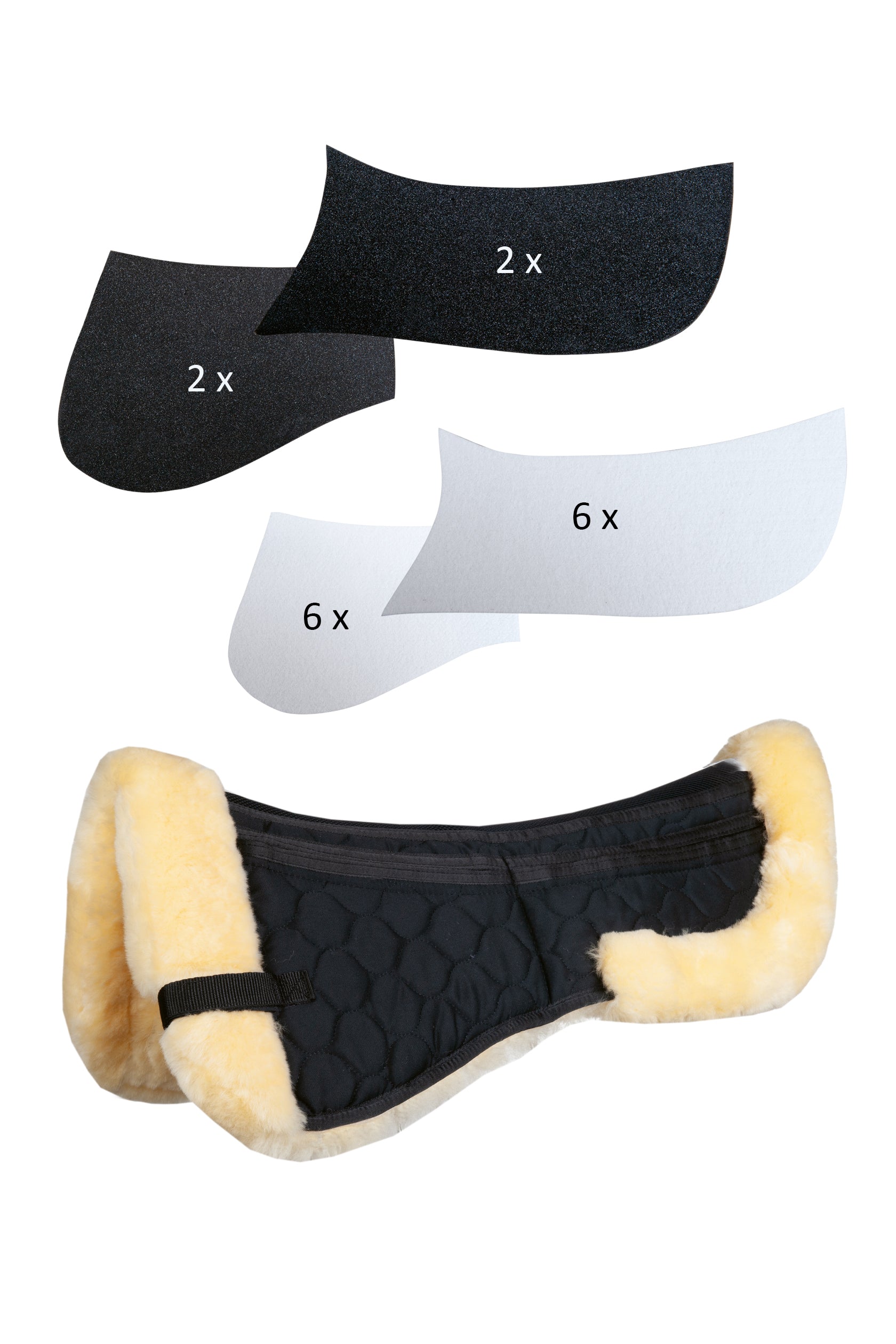 Corrective lambswool pad Style 2300 nature / pcs.