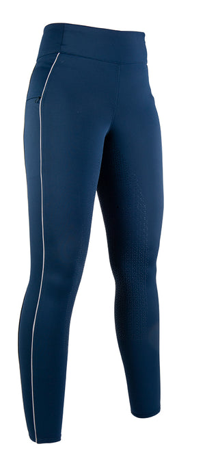 Riding leggings Equilibrio Style sil. full seat 6900 deep blue / EU32/34/UK22/24/US20/22