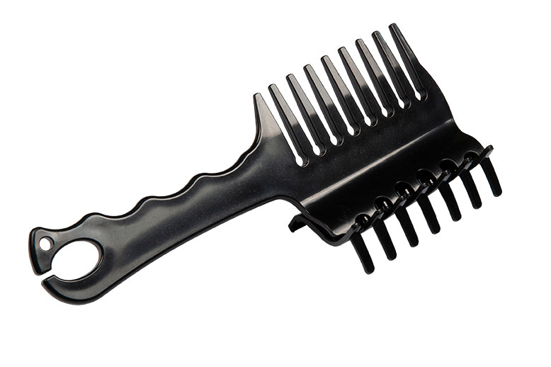 Plaiting comb 9100 black / piece