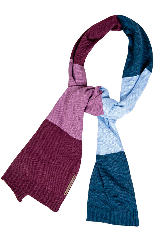 Scarf Morello 6530 blue/red / universal size