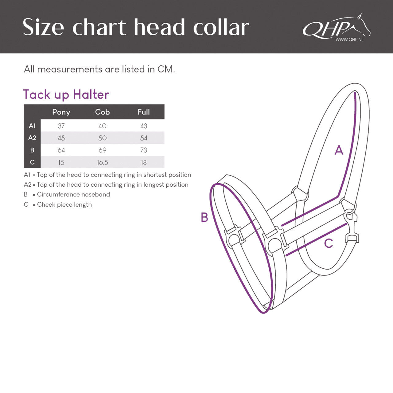 Tack up halter