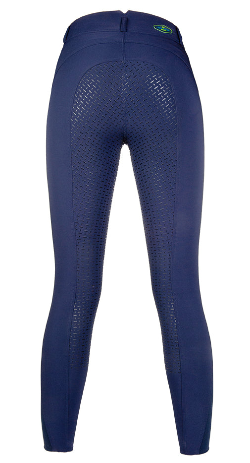 Riding breeches Future FLO silicone full seat 6900 deep blue / EU140/age 8-9