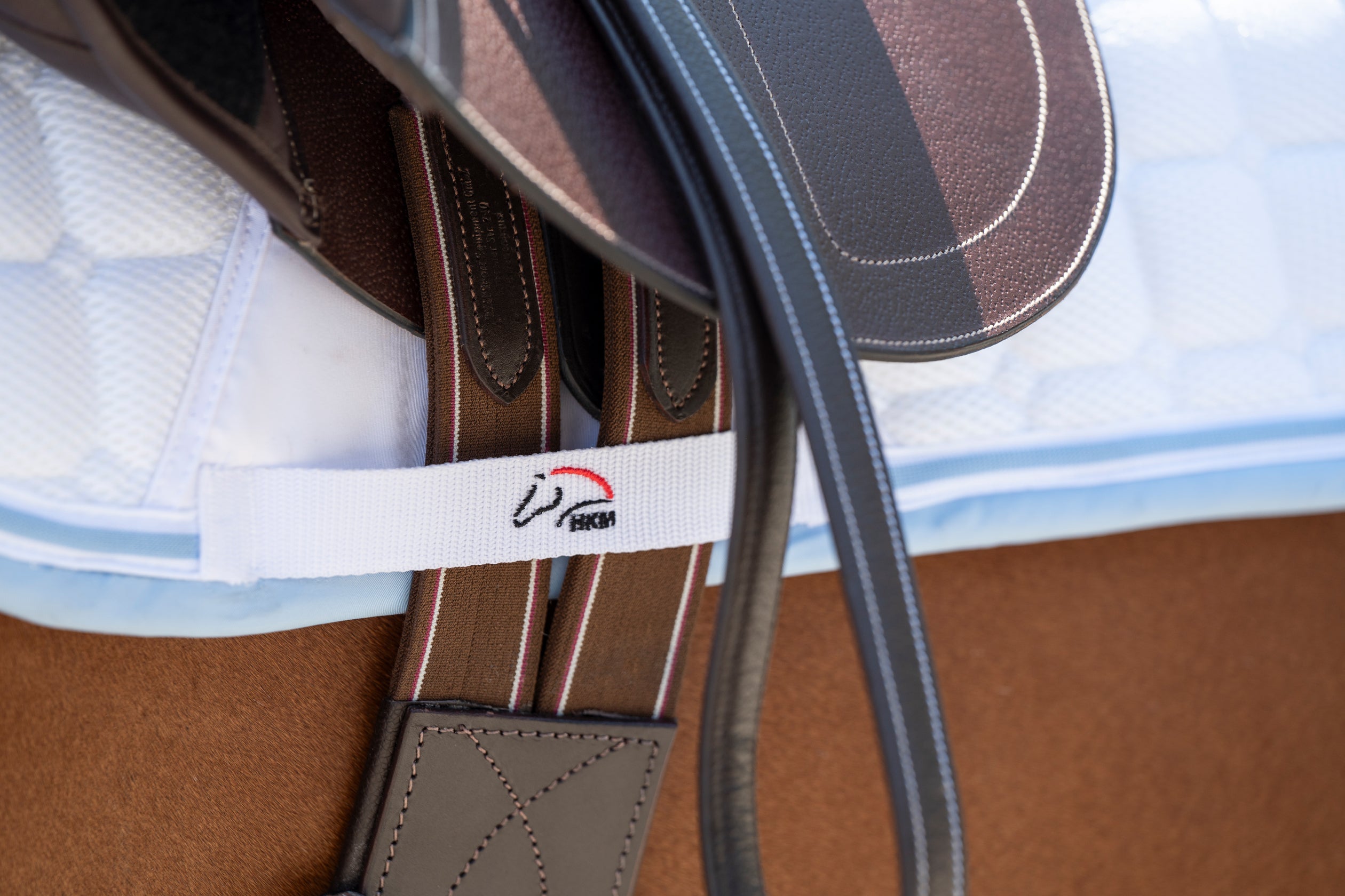 Saddle cloth -Airy Mesh- 1200 white / Jumping