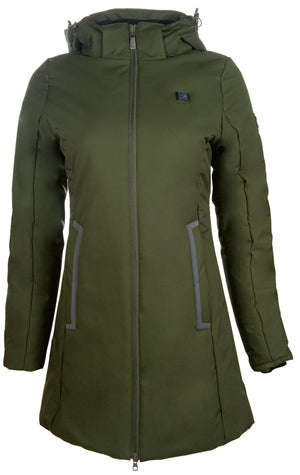 Heating coat -Elegant- Style 5700 olive green / XXL