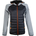 Sweat jacket Style 1279 grey blend/black / EU128/age 6-7