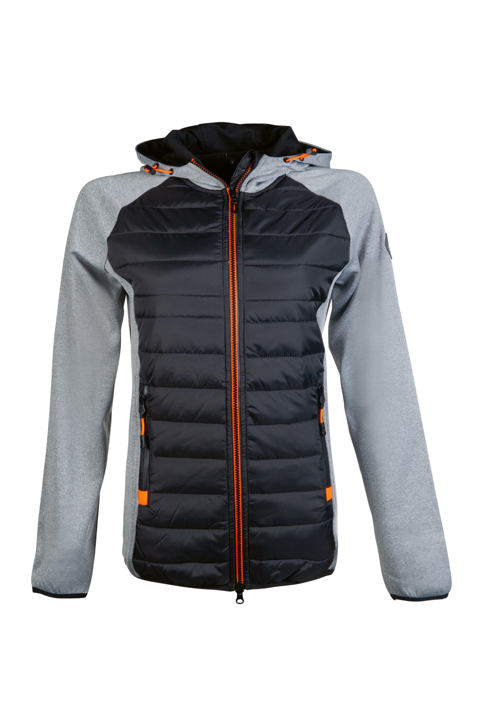 Sweat jacket Style 1279 grey blend/black / EU128/age 6-7