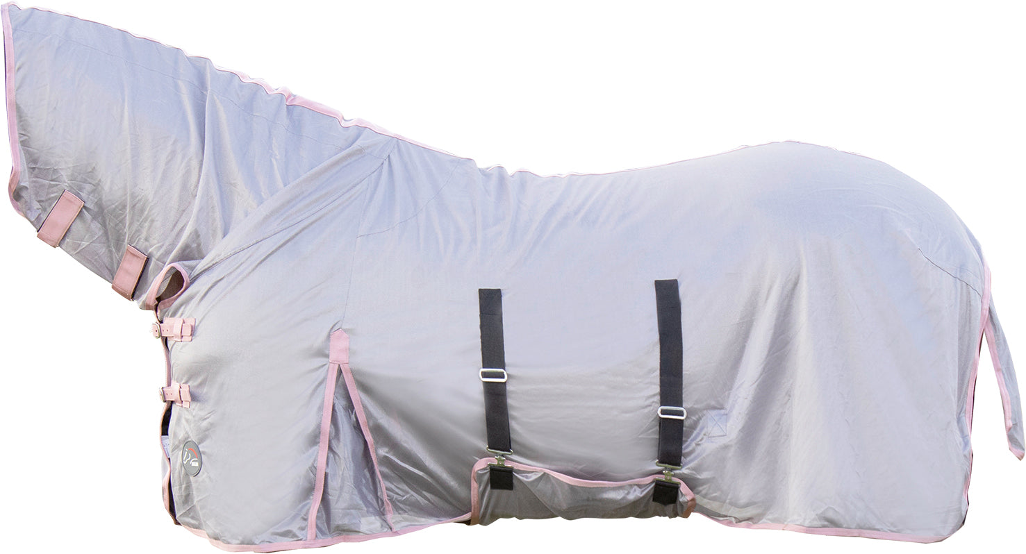 Fly rug with neck Grey 9500 grey / EU115/UK5'3/US63"