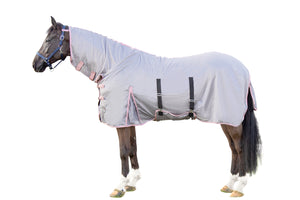 Fly rug with neck Grey 9500 grey / EU115/UK5'3/US63"