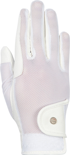 Summer riding gloves Style 1200 white / L