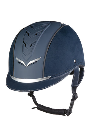 Riding helmet Elegance 6900 deep blue / S/M = 49-52 cm