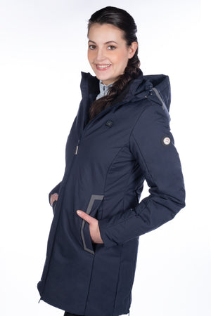 Heating coat -Elegant- Style  (no battery) 6900 deep blue / XS