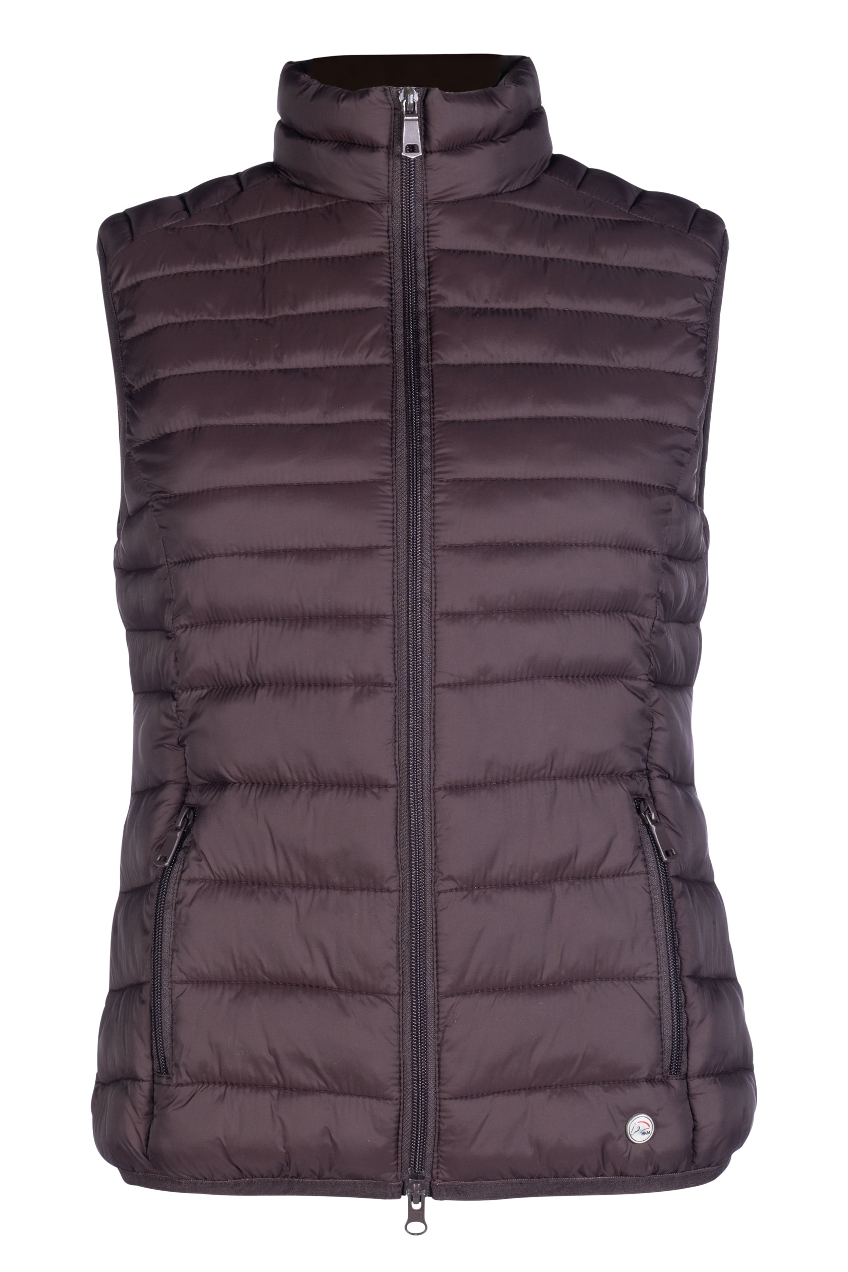 Quilted vest Lena 2100 dark brown / L