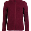 Fleece jacket Anna 3100 wine red / L