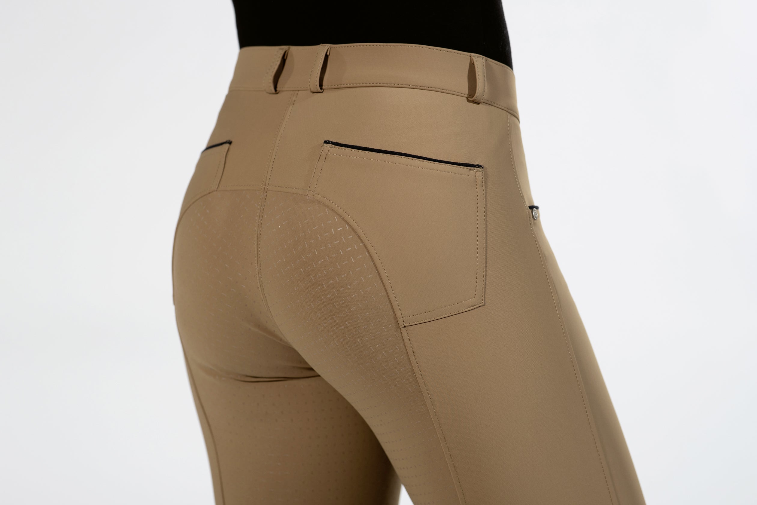 Riding breeches Beagle silicone full seat 1500 camel / EU34/UK24/US22