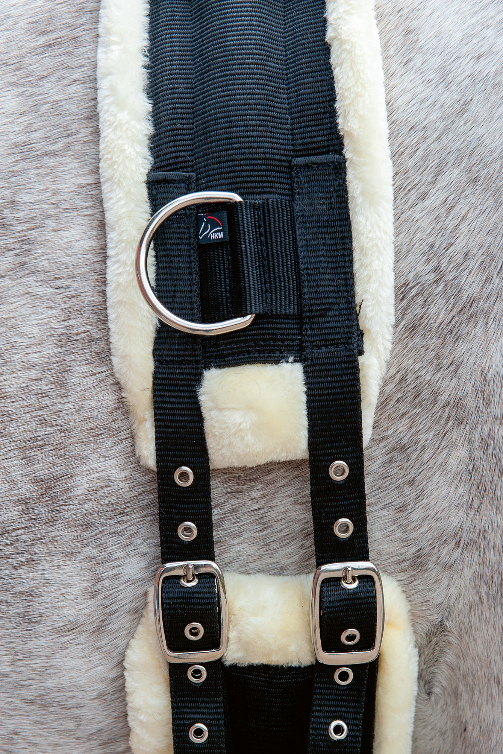 Lunge roller Comfort Teddy 9123 black/nature / Pony