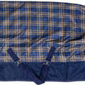 Highneck rug Providence check1200D,300g filling 1175 navy/brown check / EU115/UK5'3/US63"