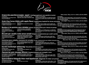 Horse titbits with apple flavour grain free, 750 g 0000 this color is not relevant / piece