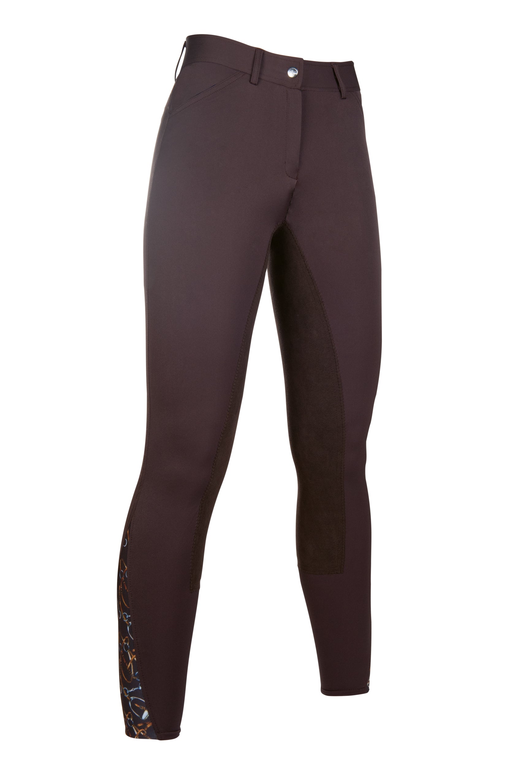 Riding breeches Allure Alos full seat 2100 dark brown / EU34/UK24/US22