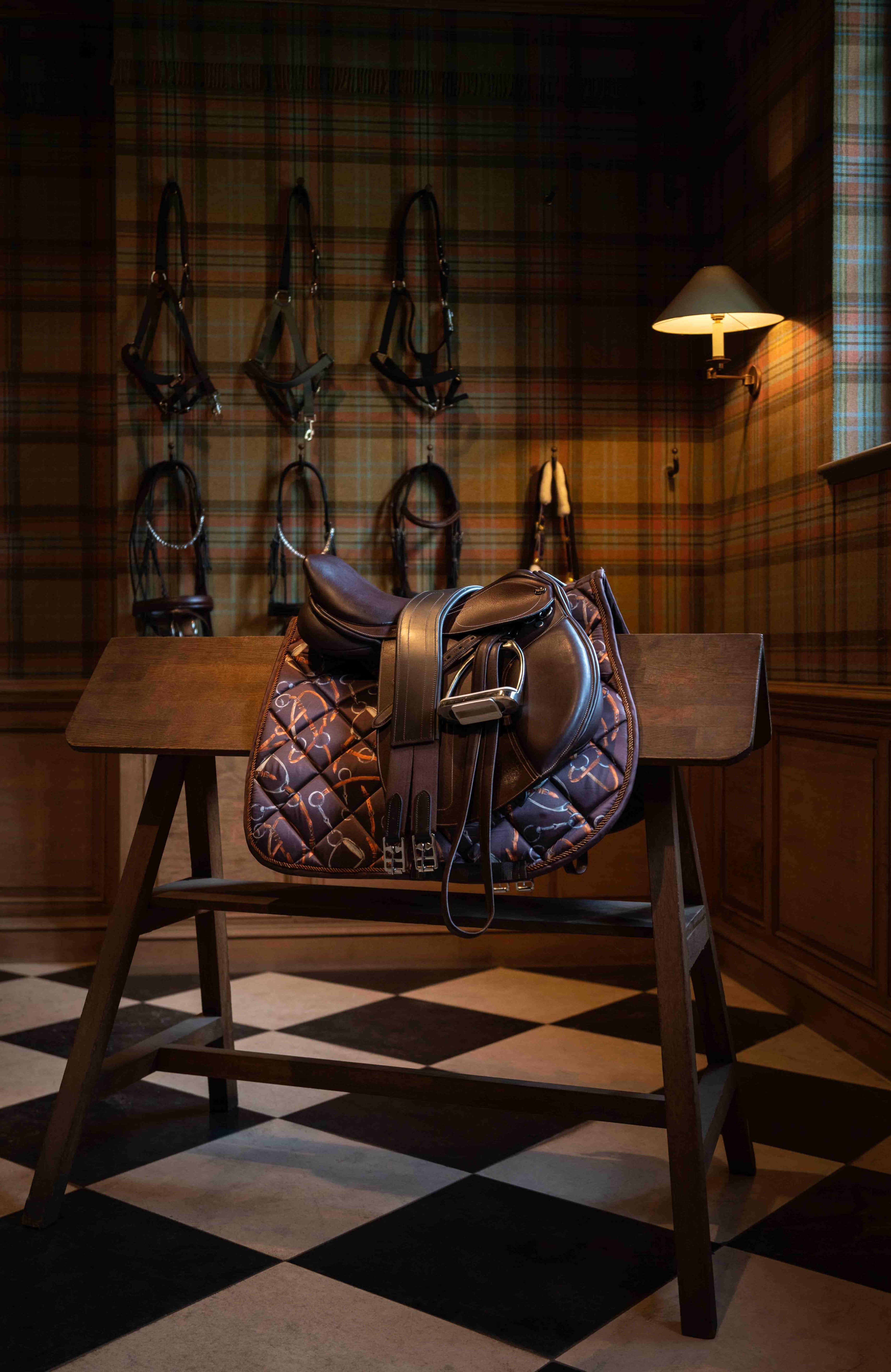 Saddle cloth Allure 2100 dark brown / General purpose