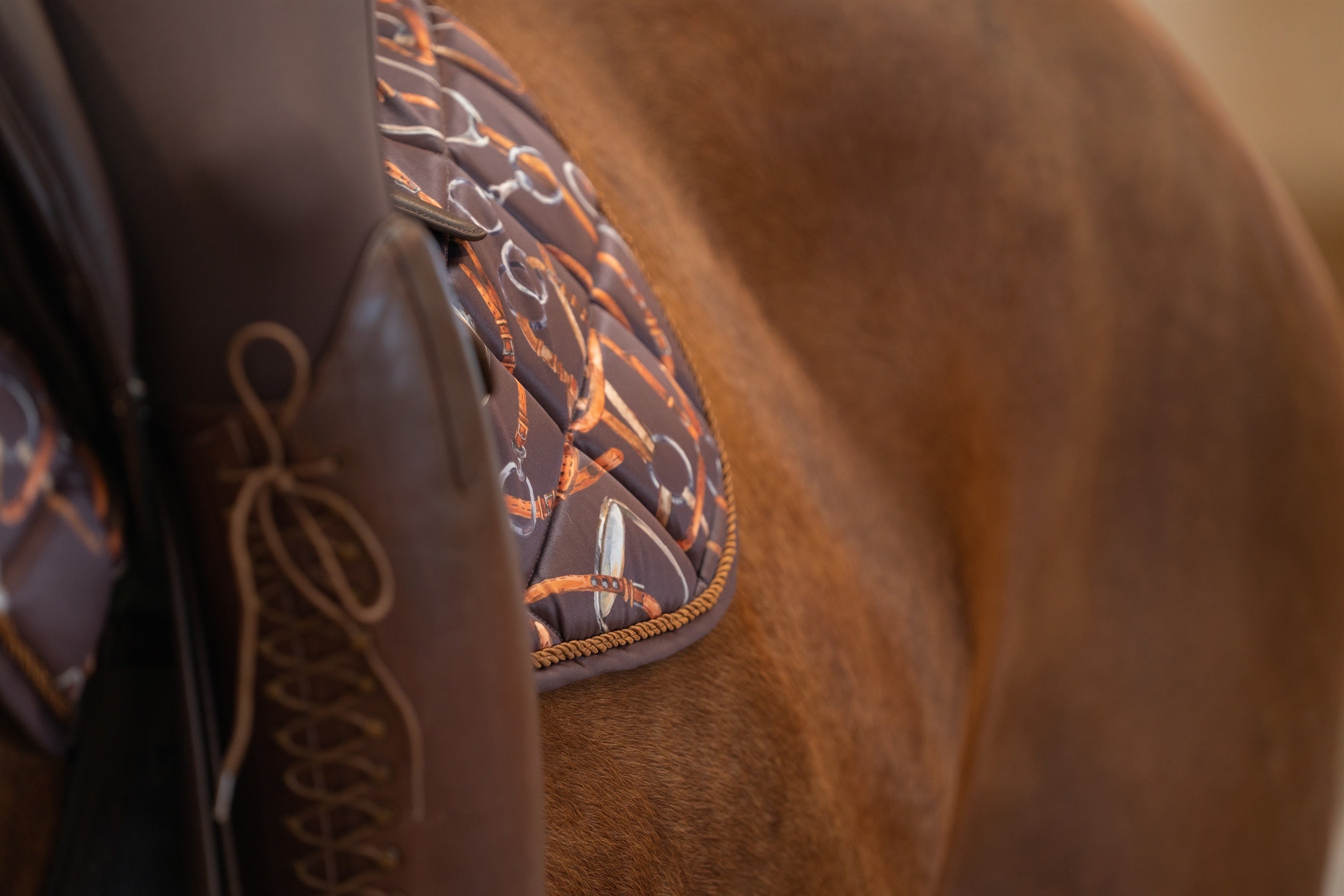 Saddle cloth Allure 2100 dark brown / General purpose