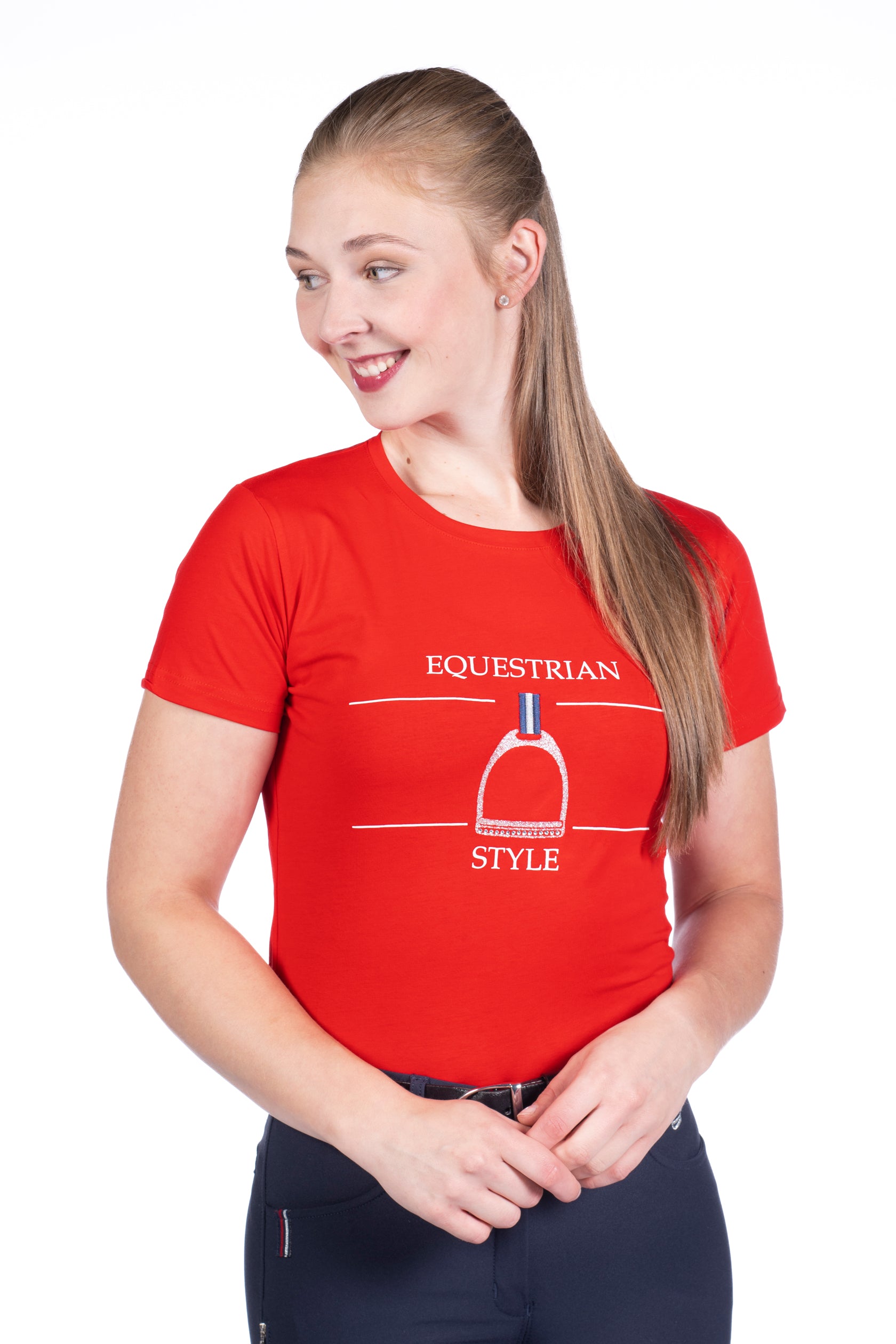 Tshirt Equine Sports Style 3000 red / L