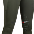 Riding leggings Sports silicone knee patch 5900 deep green / EU122-128/age 6-7
