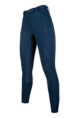 Riding breeches Rosegold Glamour Winter Style 6979 deep blue/rose-gold / EU34/UK24/US22