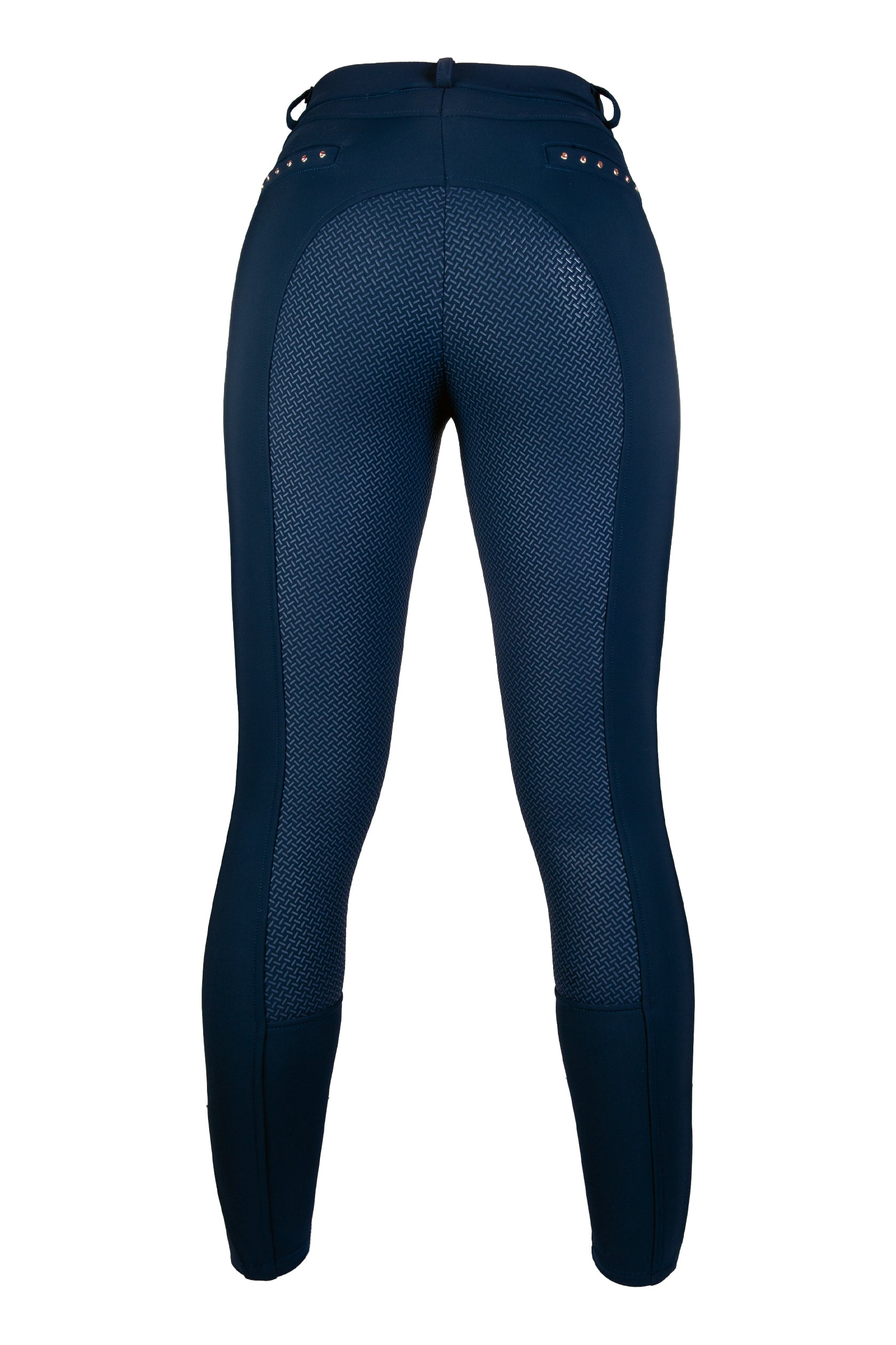 Riding breeches Rosegold Glamour Winter Style 6979 deep blue/rose-gold / EU34/UK24/US22