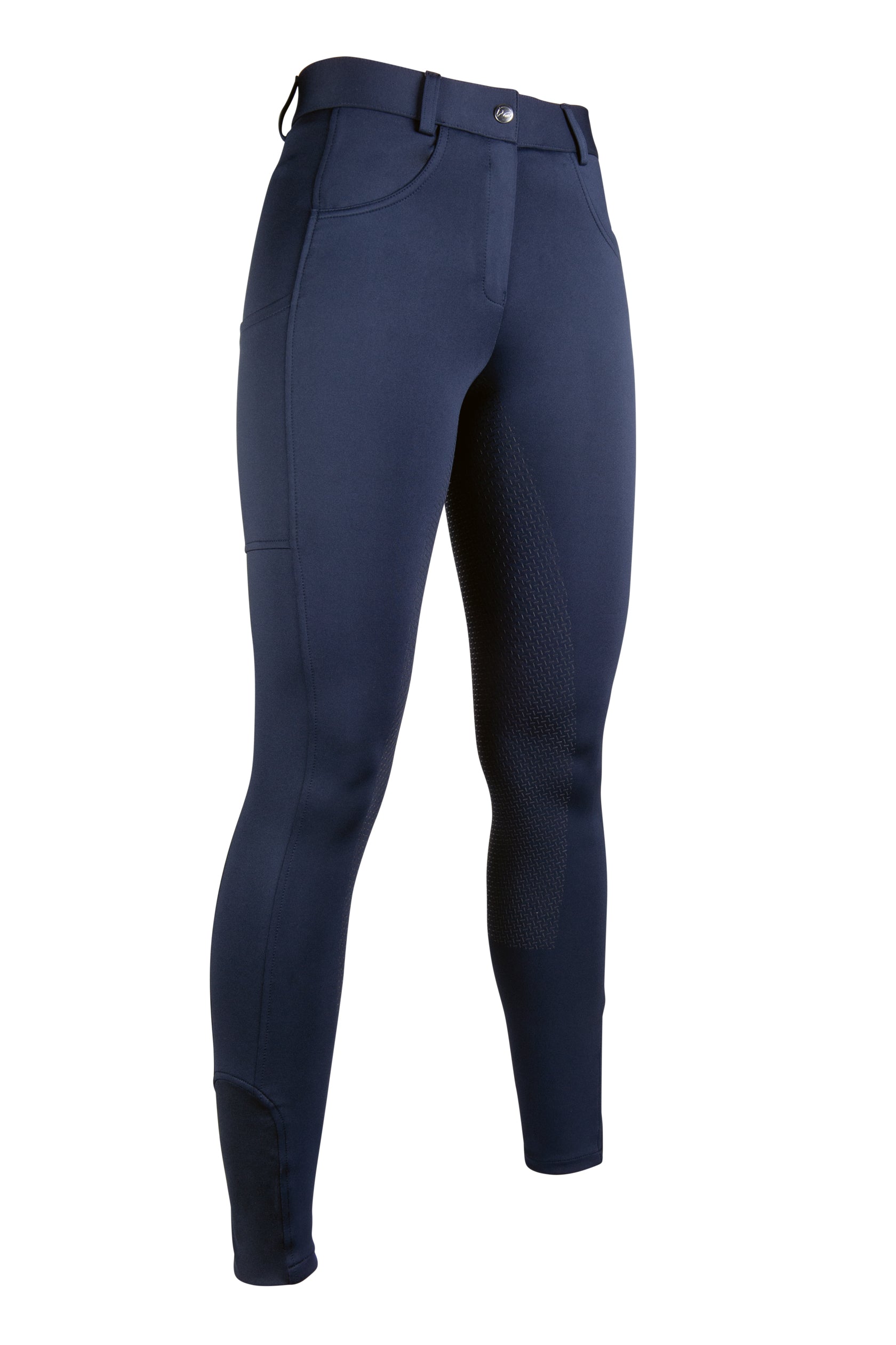 Riding breeches Emma silicone full seat 6900 deep blue / EU34/UK24/US22