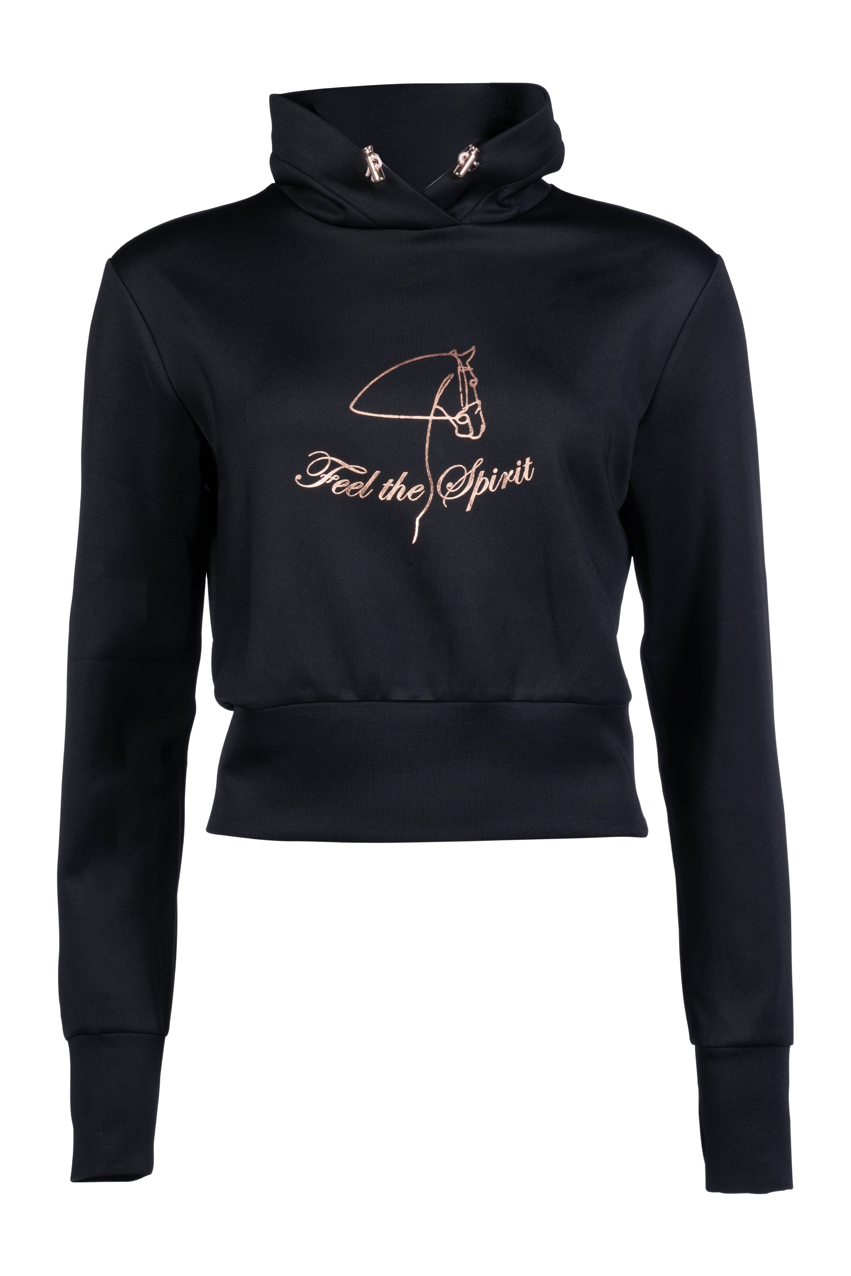 Sweat shirt Equestrian Rosegold Style 9100 black / L