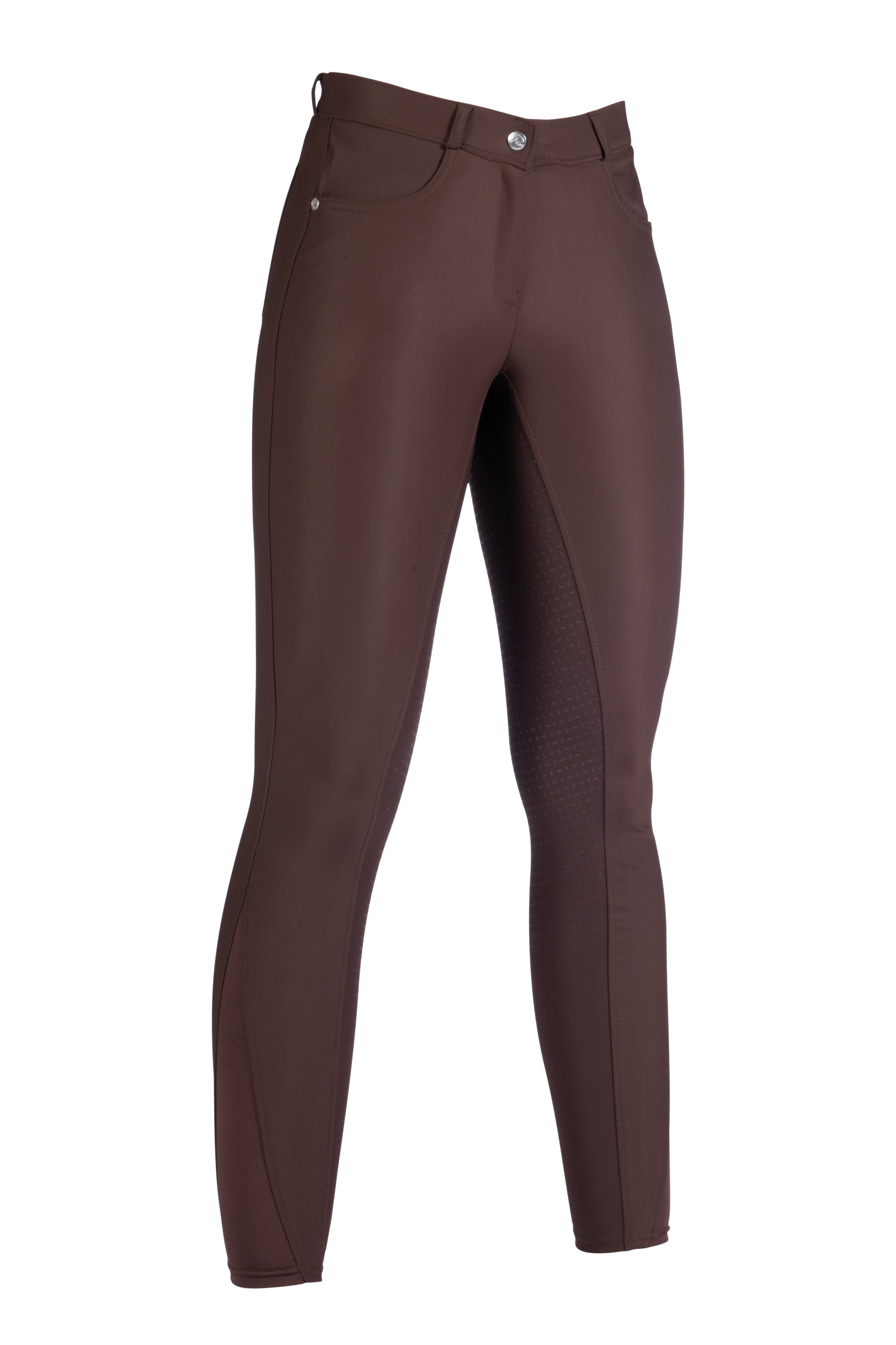 Riding breeches Luna silicone full seat 2100 dark brown / EU34/UK24/US22