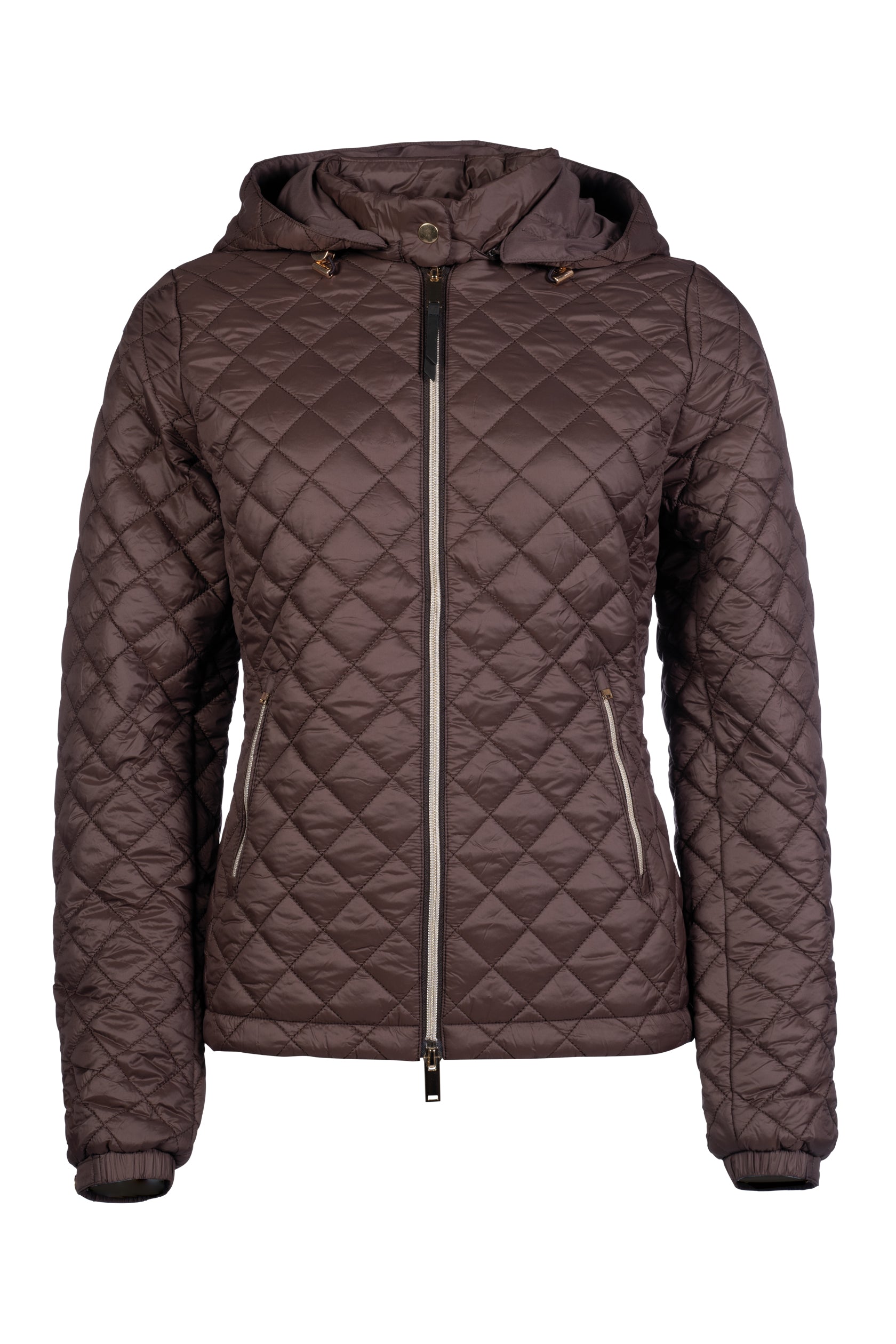 Quilted jacket Stella 2100 dark brown / L