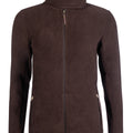 Fleece jacket Basil 2100 dark brown / L