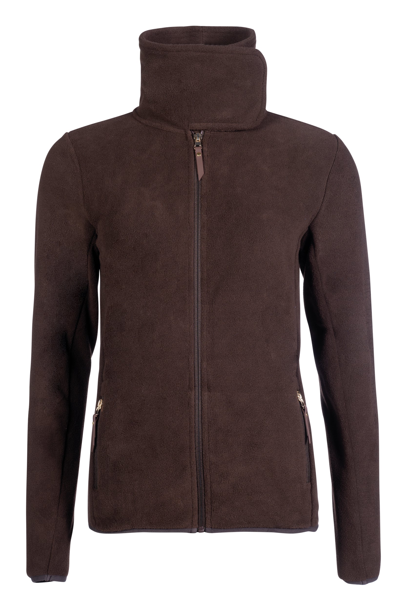 Fleece jacket Basil 2100 dark brown / L
