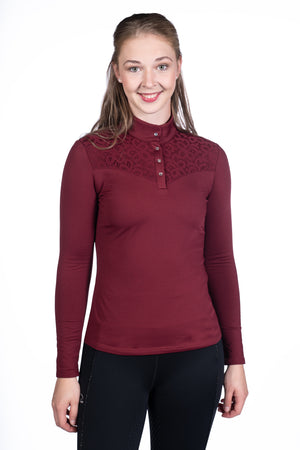 Functional shirt Berry Lace 3100 wine red / L