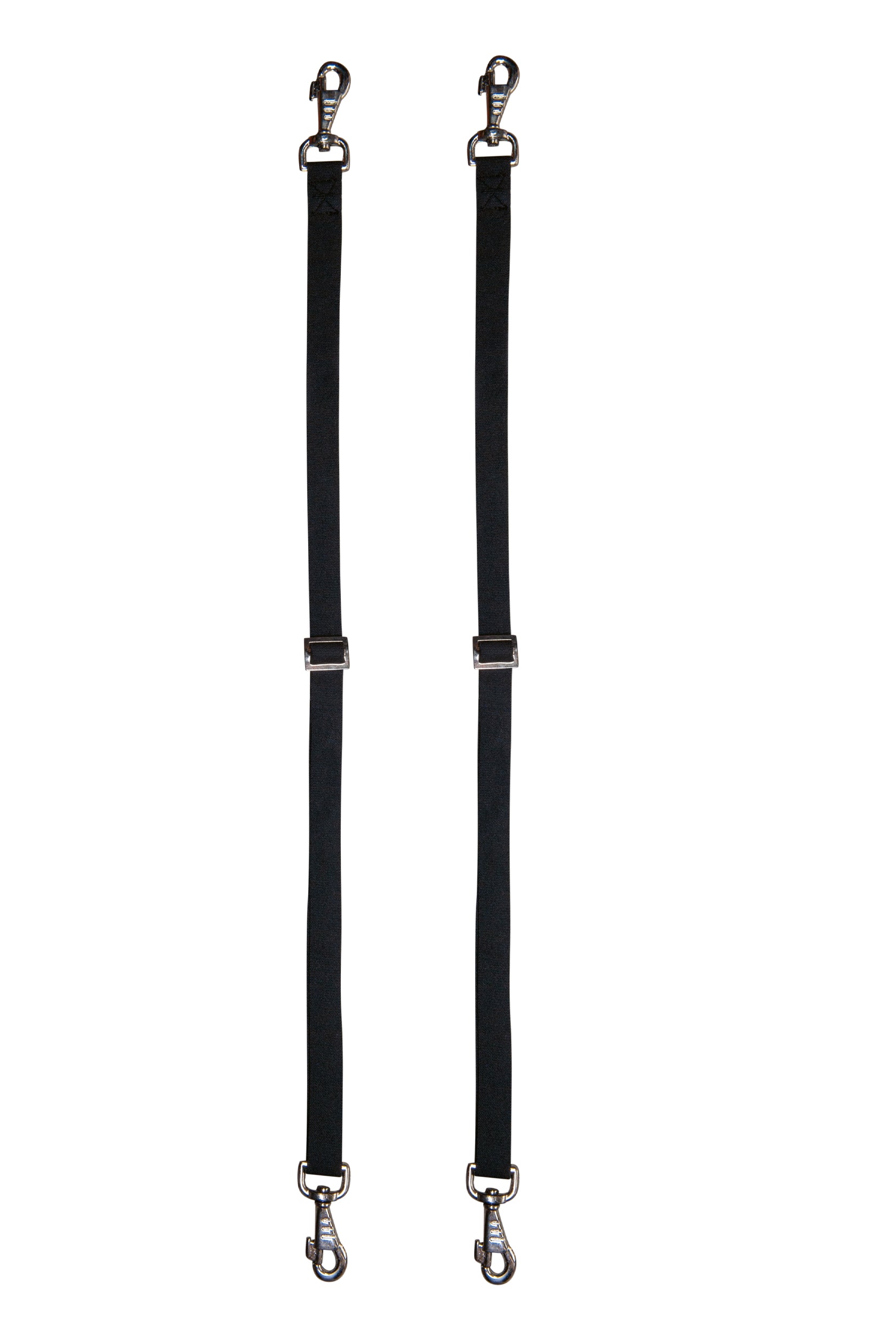 Elastic leg straps, 1 pair 9100 black / pcs.