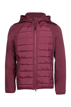 Sweat jacket Anni 3100 wine red / EU128/age 6-7