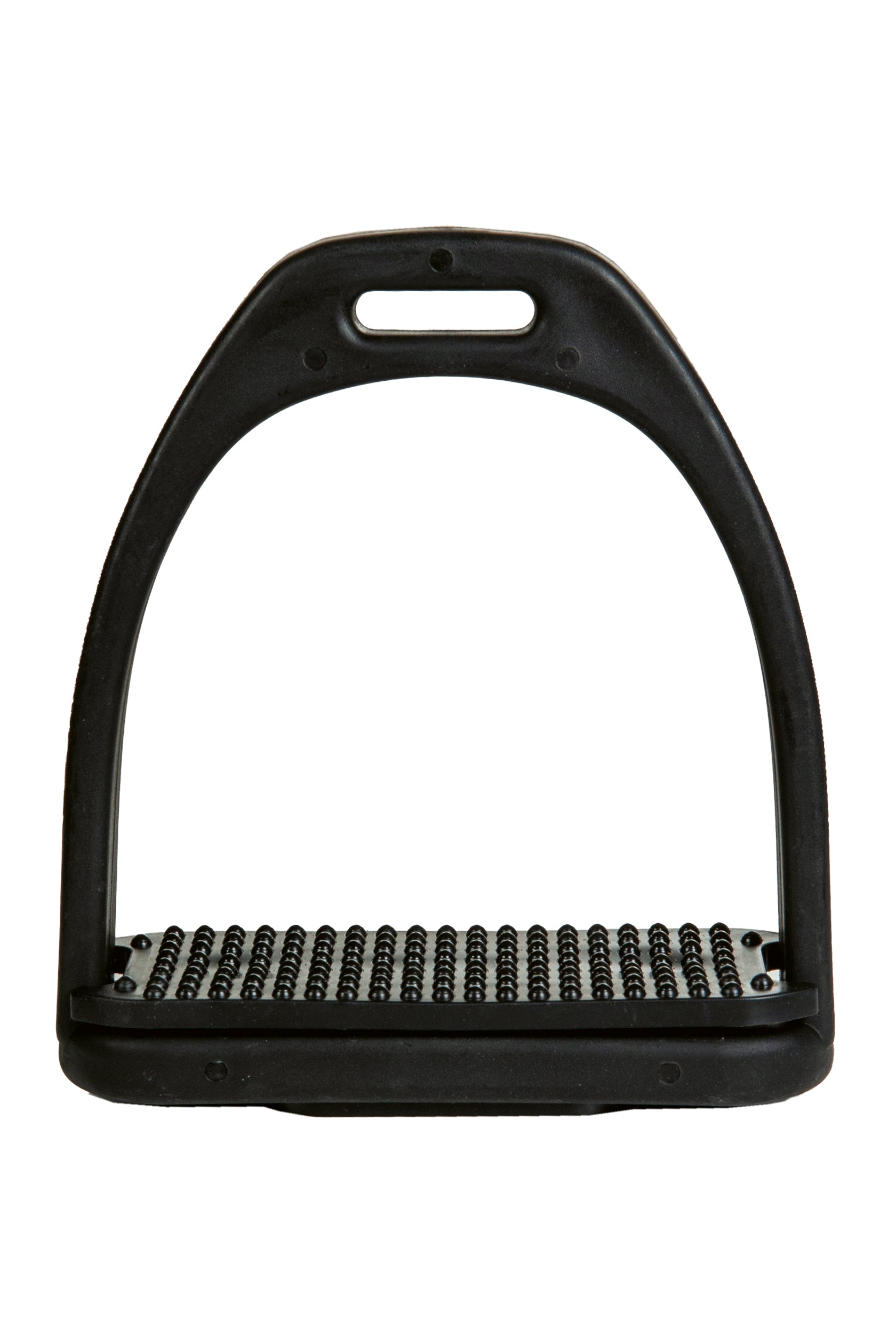 Plastic stirrups, pair 9100 black / pcs.