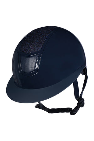 Riding helmet  Shiny Diamond 6900 deep blue / S = 53-55 cm