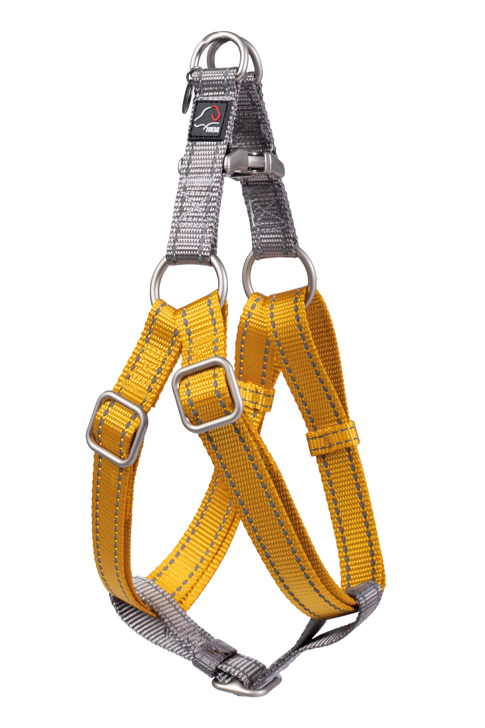 Dog harness, StepIn Anam Cara nylon 2941 taupe/yellow gold / S