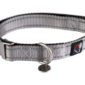 Dog collar Anam Cara nylon 2900 taupe / S: 1 cm x 20-31 cm