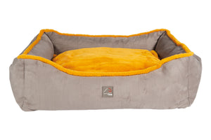 Dog bed Anam Cara Comfort 2941 taupe/yellow gold / L