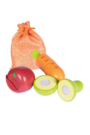 Wooden food -Hobby Horsing- 3 pieces 8398 varicoloured / pcs.