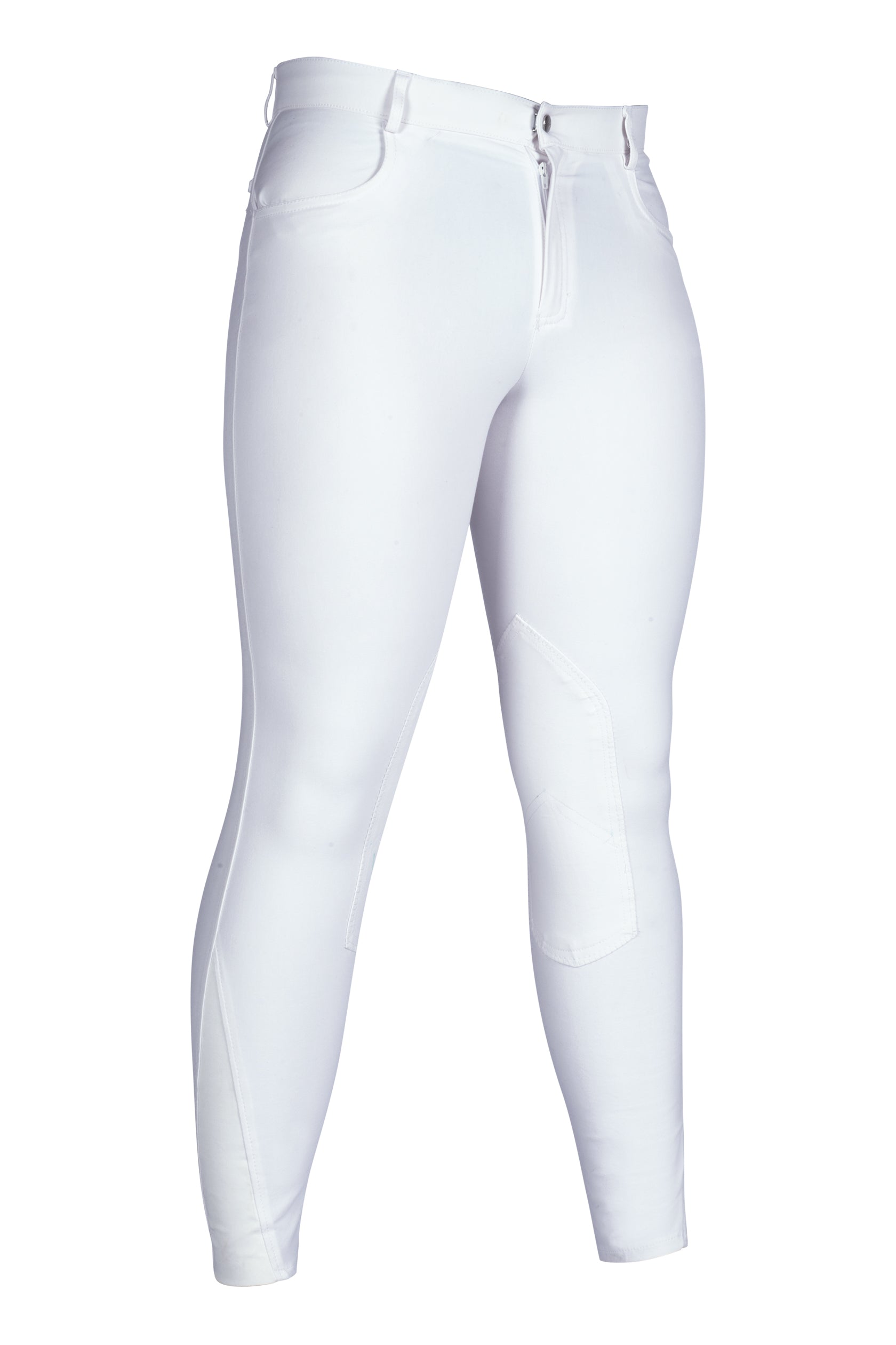 Men's riding breeches Sportive knee patch 1200 white / EU44/UK30/US30