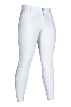 Men's riding breeches -Sportive- knee patch 1200 white / EU56/UK40/US40