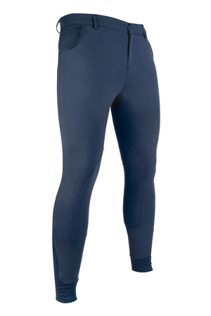 Men's riding breeches -Sportive- knee patch 6900 deep blue / EU56/UK40/US40