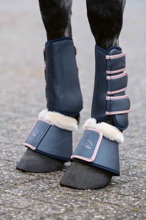 Overreach boots -Rosegold Glamour- Style 6900 deep blue / Full