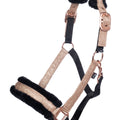 Head collar Rosegold Glitter Style 1538 rose-gold / Pony