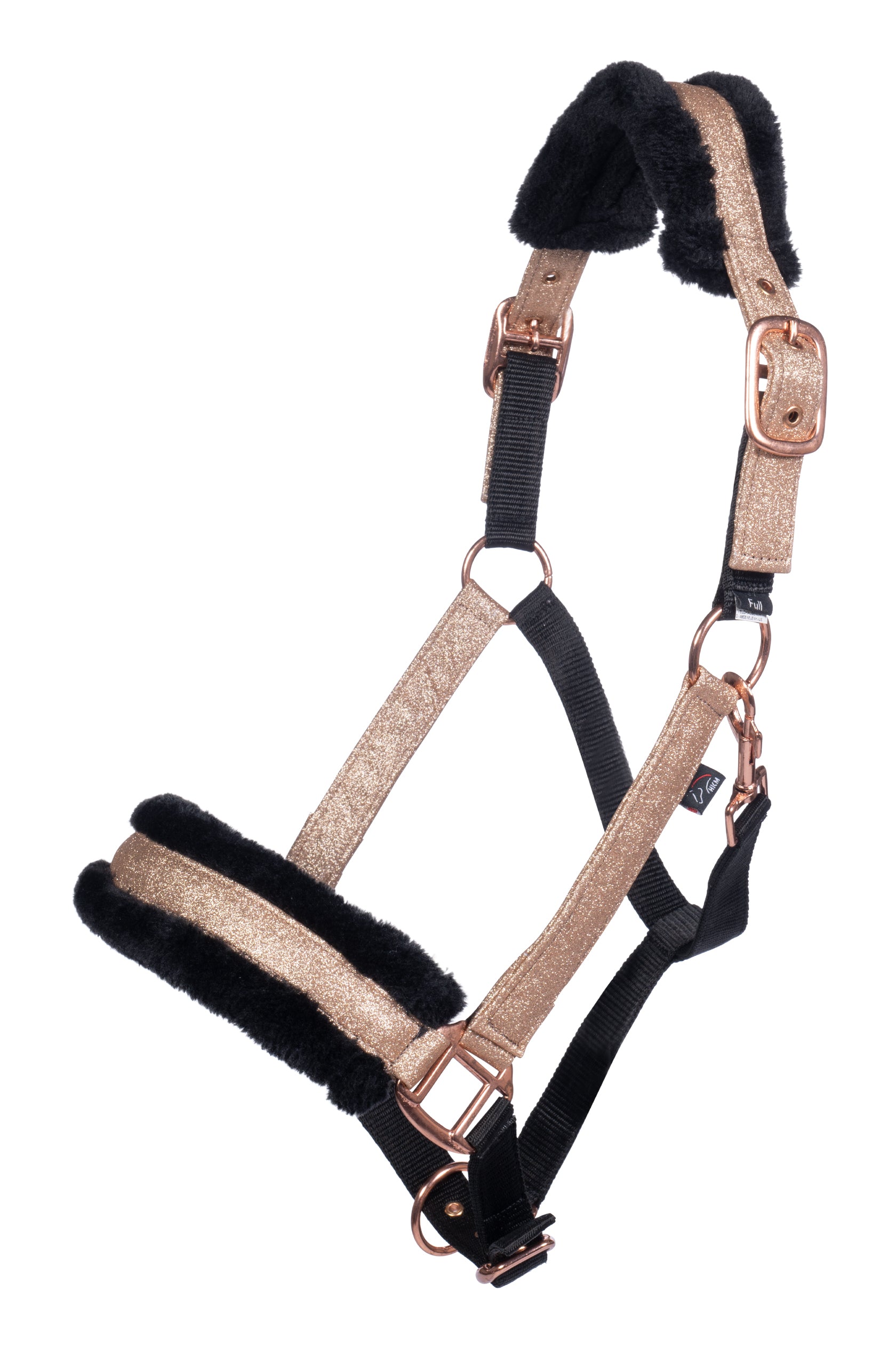 Head collar Rosegold Glitter Style 1538 rose-gold / Pony