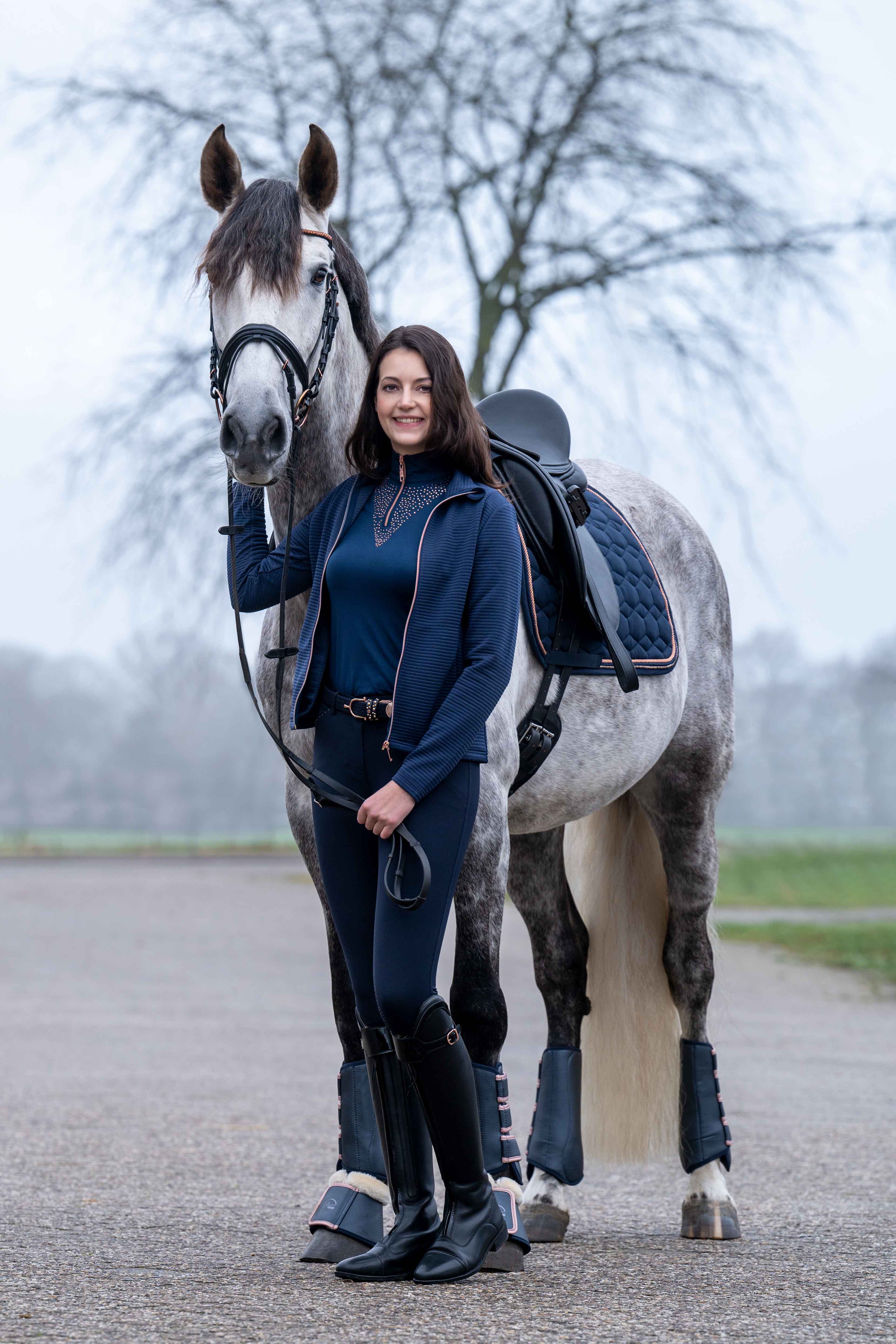 Functional shirt -Rosegold Glamour- Style 6900 deep blue / XXL